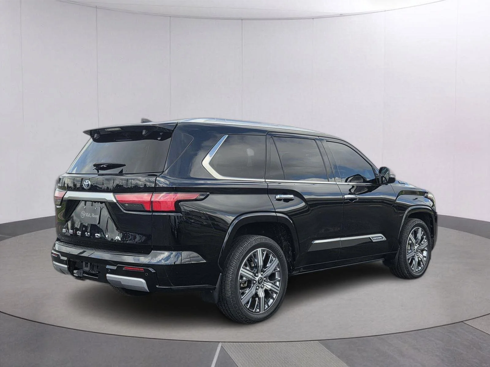 Used 2023 Midnight Black Metallic Toyota Capstone image 5