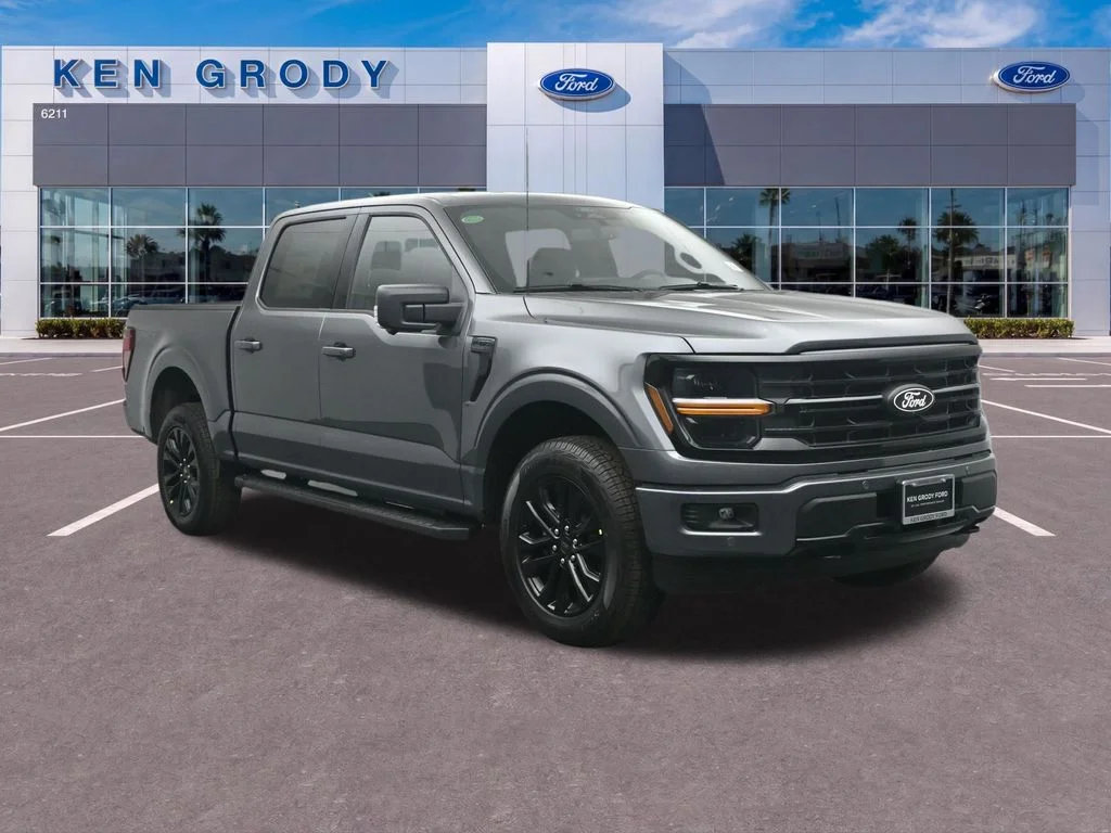 New 2026 Carbonized Gray Metallic Ford XLT image 1