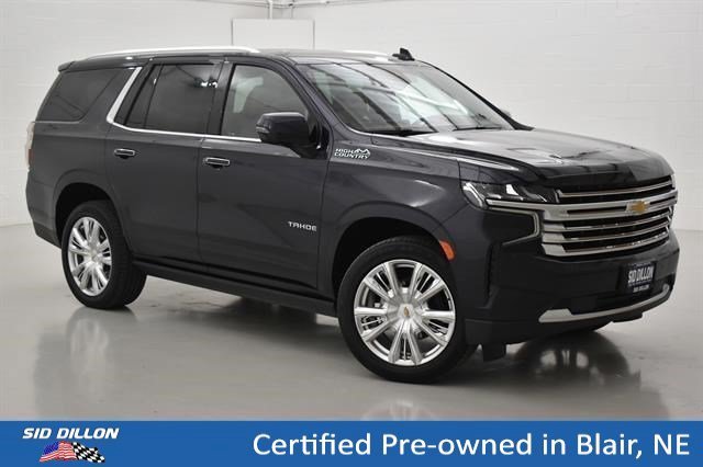 Used 2022 Midnight Blue Metallic Chevrolet High Country image 14