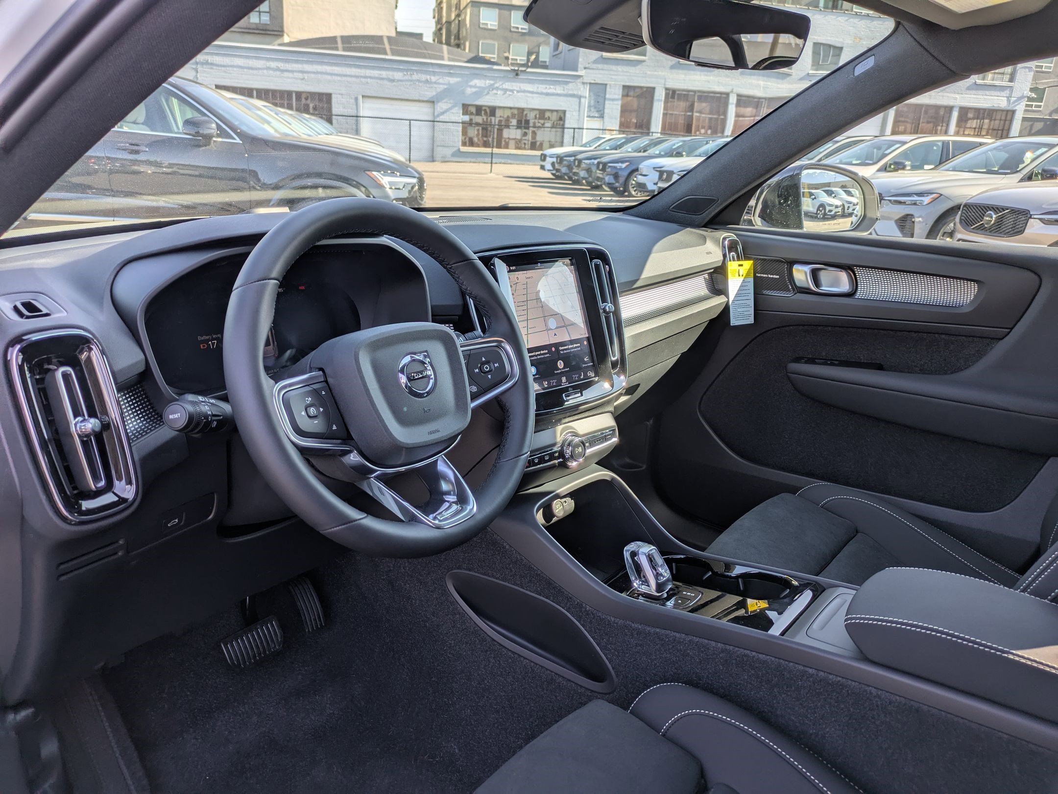 New 2026 Crystal White Volvo Ultra Black Edition image 10