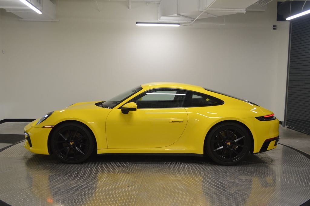 Used 2024 Racing Yellow Porsche Carrera S image 2