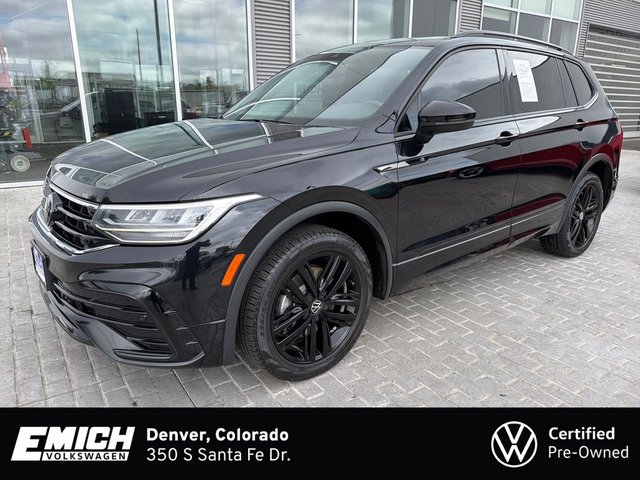 2022 Volkswagen Tiguan 2.0T SE R-Line Black