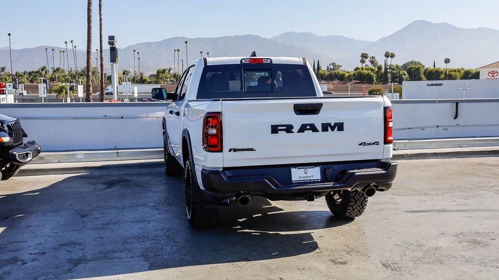 New 2026 Bright White Clearcoat Ram Rebel image 6