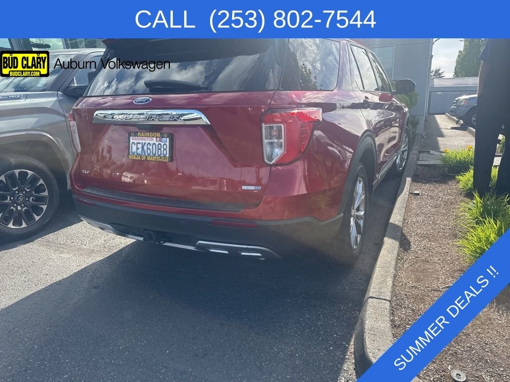 Used 2020 Red Ford XLT image 4