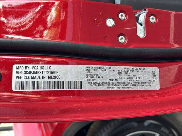 New 2026 Red Jeep Laredo image 47