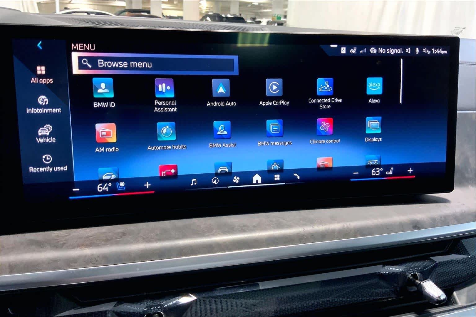 Used 2025 Black Sapphire Metallic BMW xDrive40i image 34