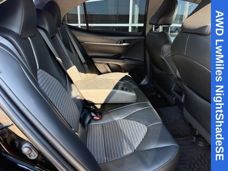 Used 2022 Midnight Black Metallic Toyota SE Nightshade image 13