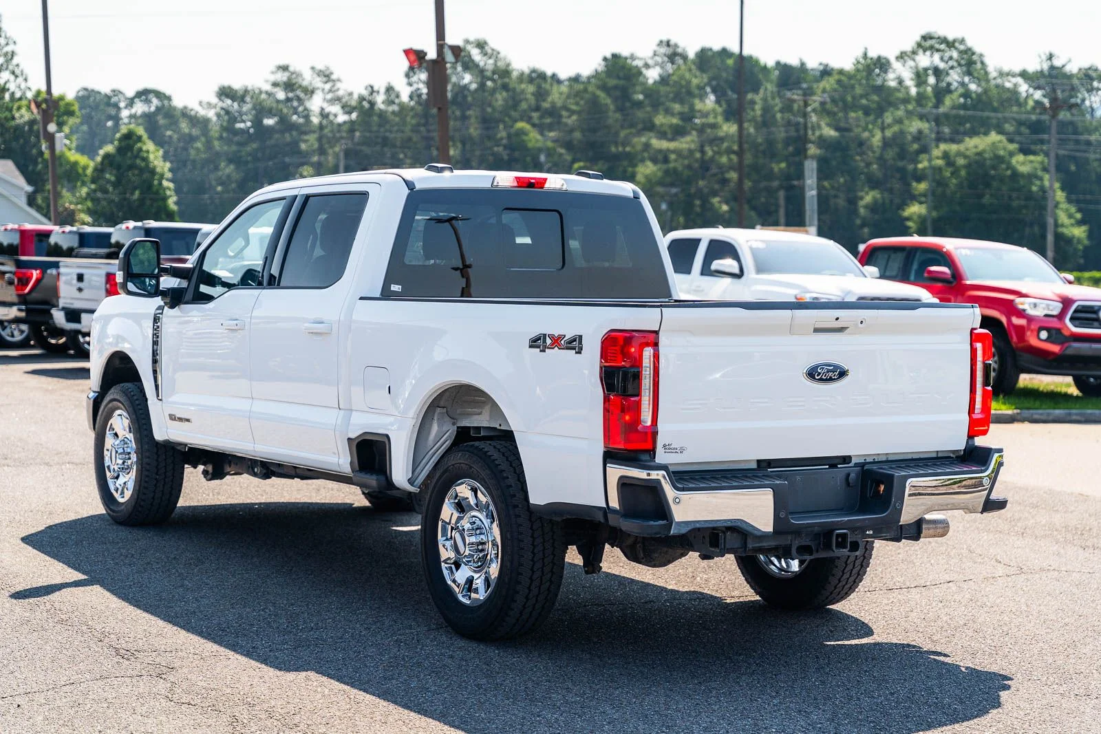 Used 2024 White Ford Lariat image 4