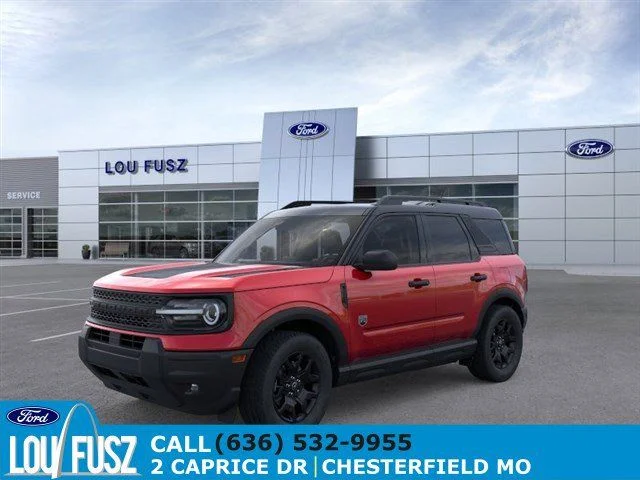 New 2025 Ruby Red Metallic Tinted Clearcoat Ford Big Bend image 1