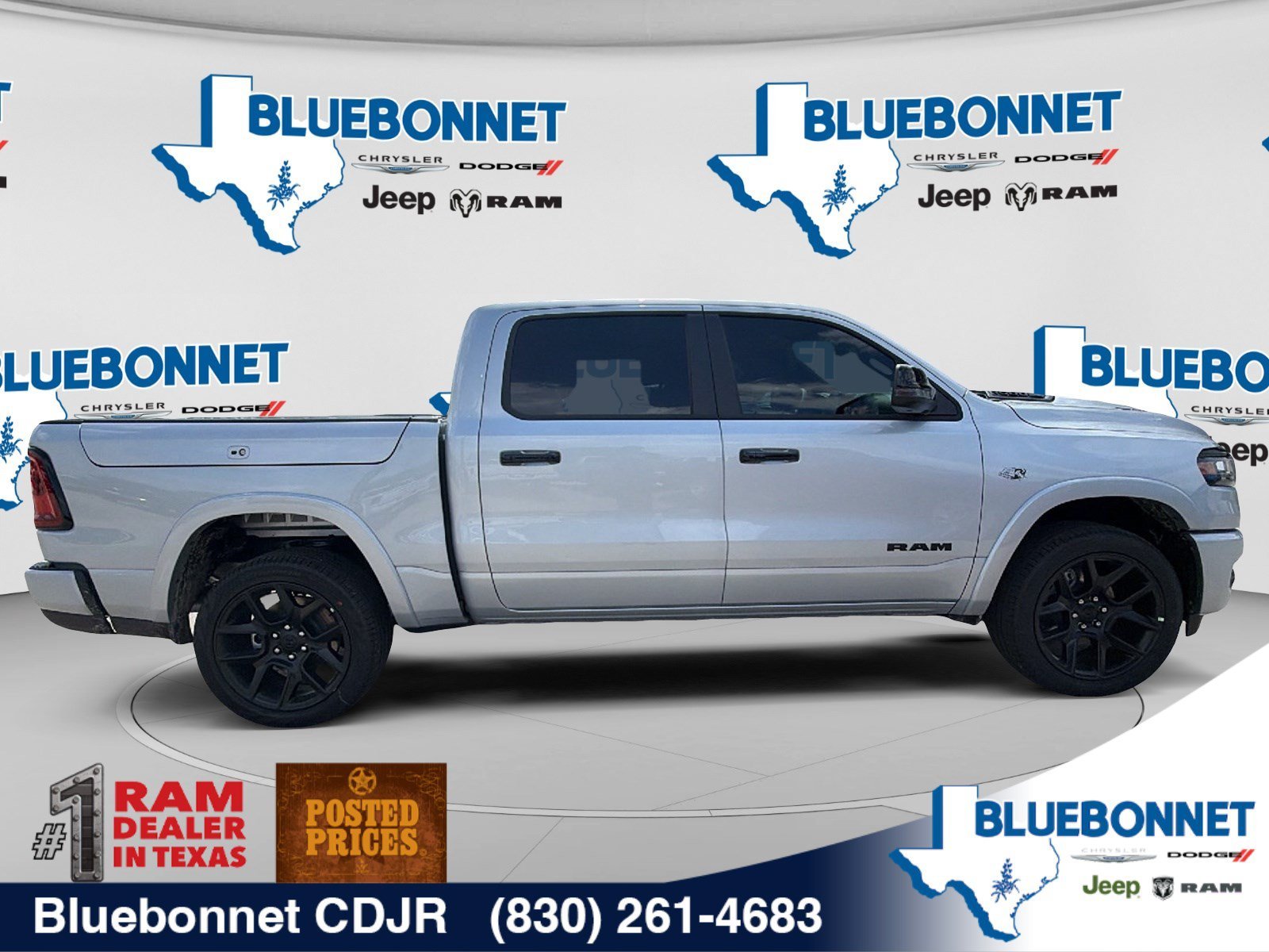 New 2026 Silver Zynith Exterior Paint RAM Laramie image 4