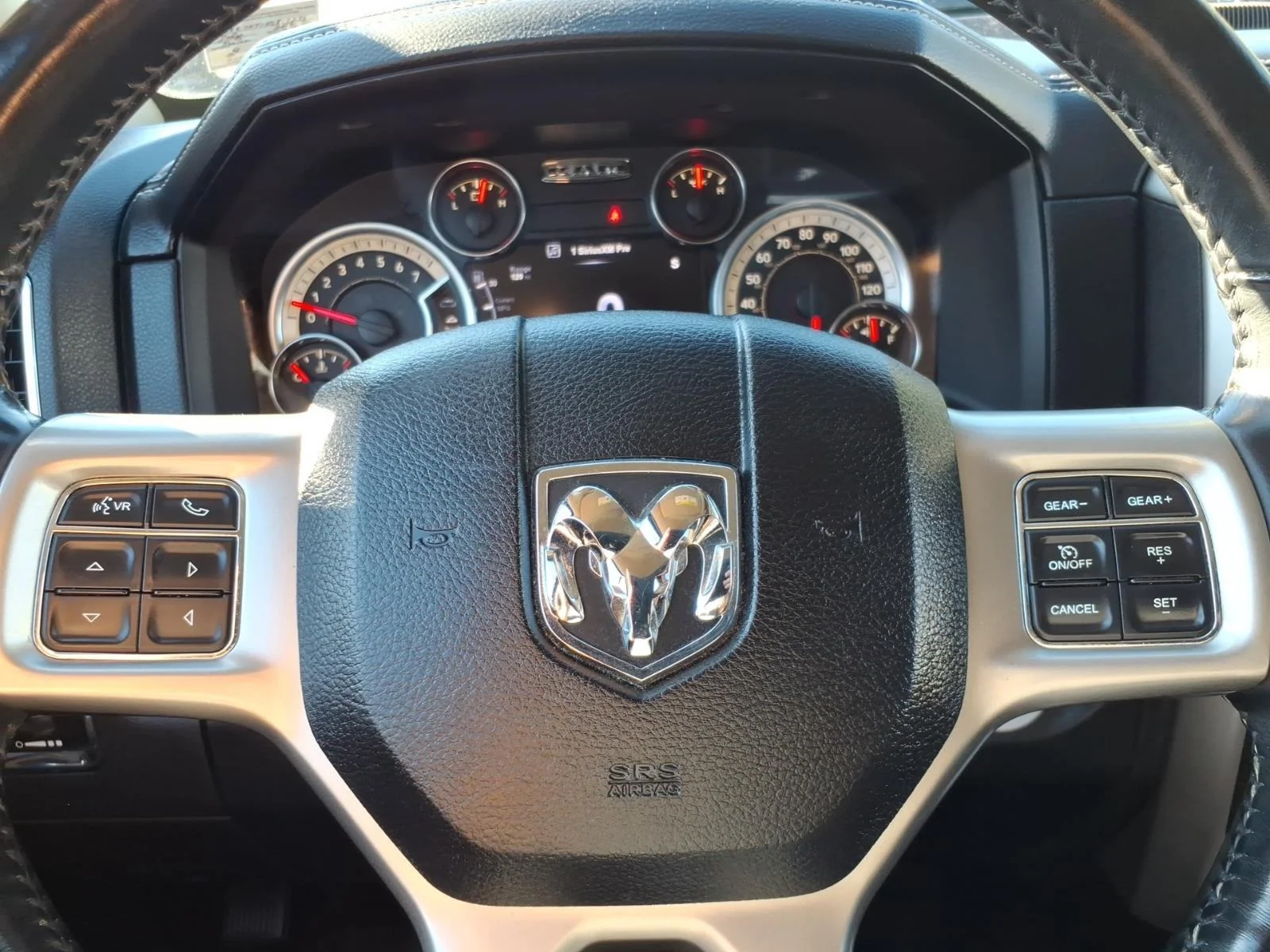 Used 2017 Bright Silver Metallic Clearcoat Ram Laramie image 14