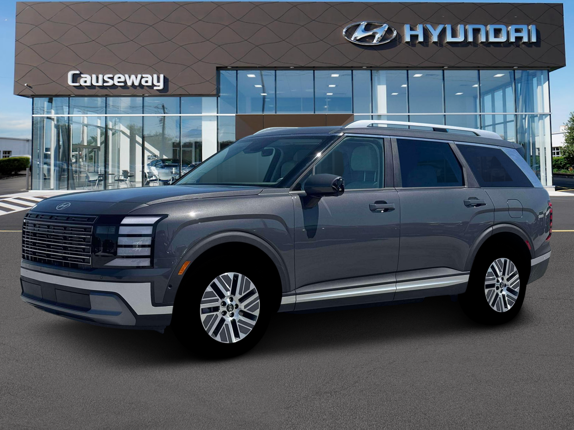 New 2026 Gray Hyundai SEL Premium 7P image 2