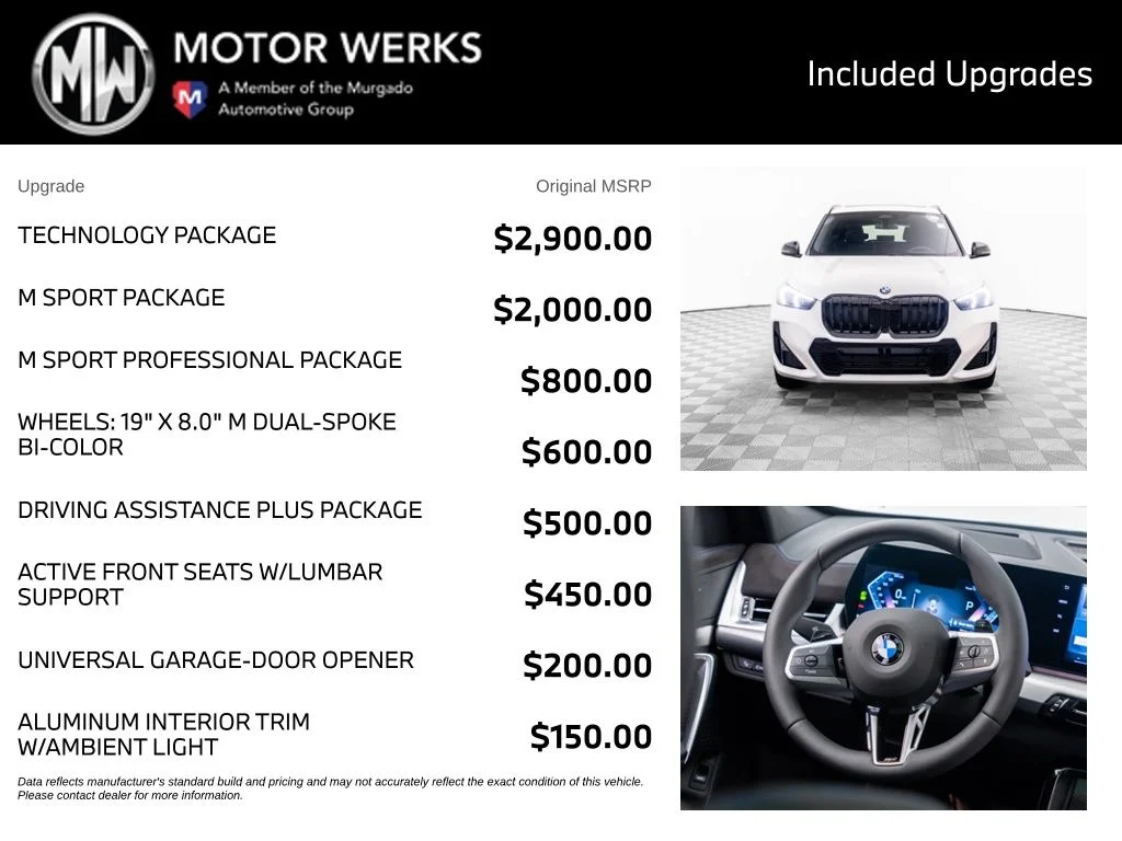 New 2026 White BMW xDrive28i image 4
