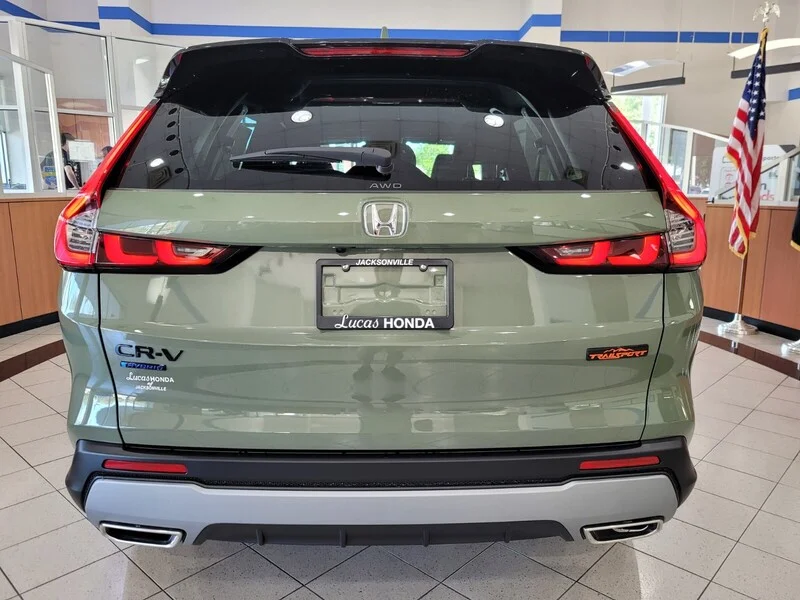 New 2026 Ash Green Metallic Honda TRAILSPORT AWD image 5
