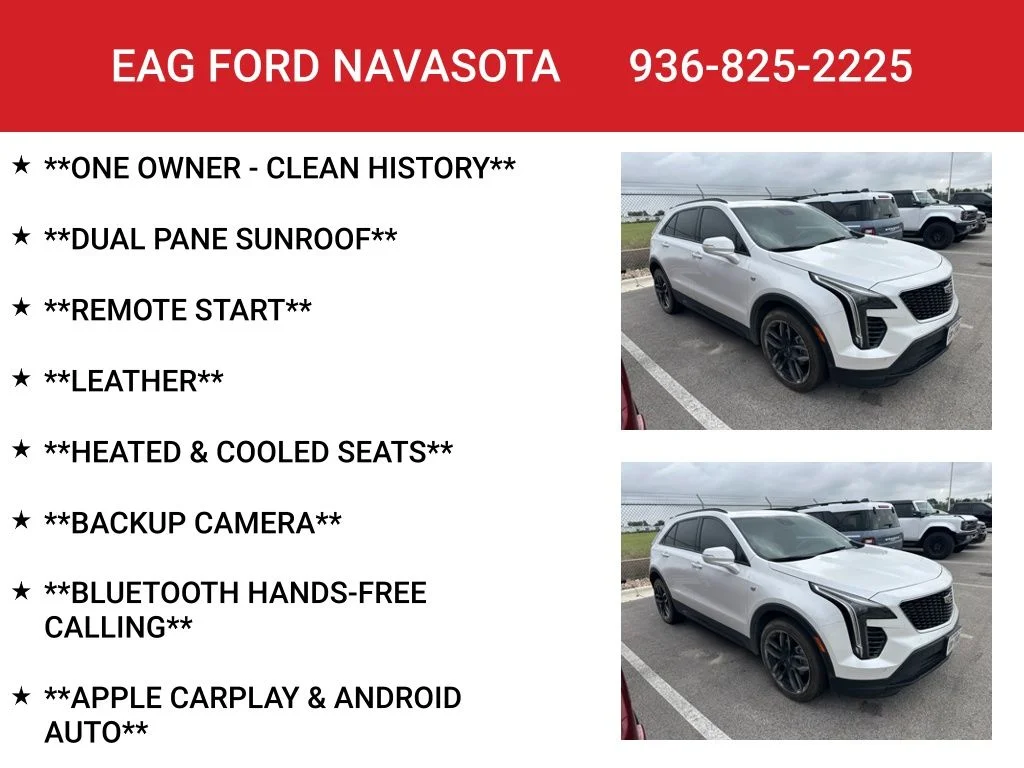 Used 2023 White Cadillac Sport image 2