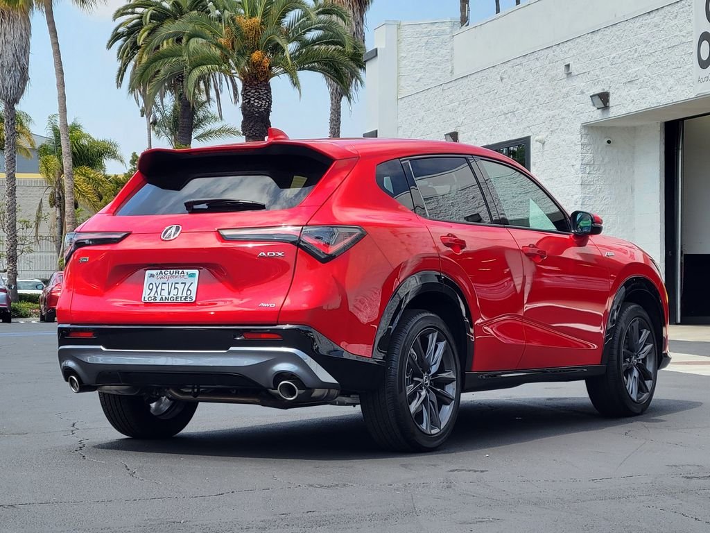 Certified Used 2025 Milano Red Acura AWD A-SPEC image 3