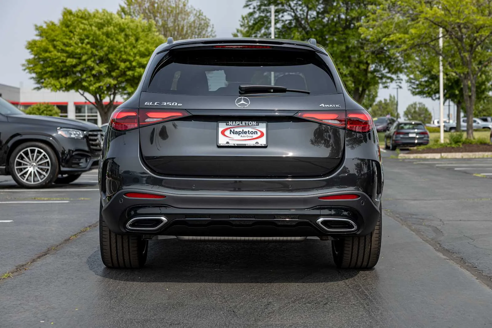 New 2025 Graphite Grey Metallic Mercedes-Benz GLC 350 image 4