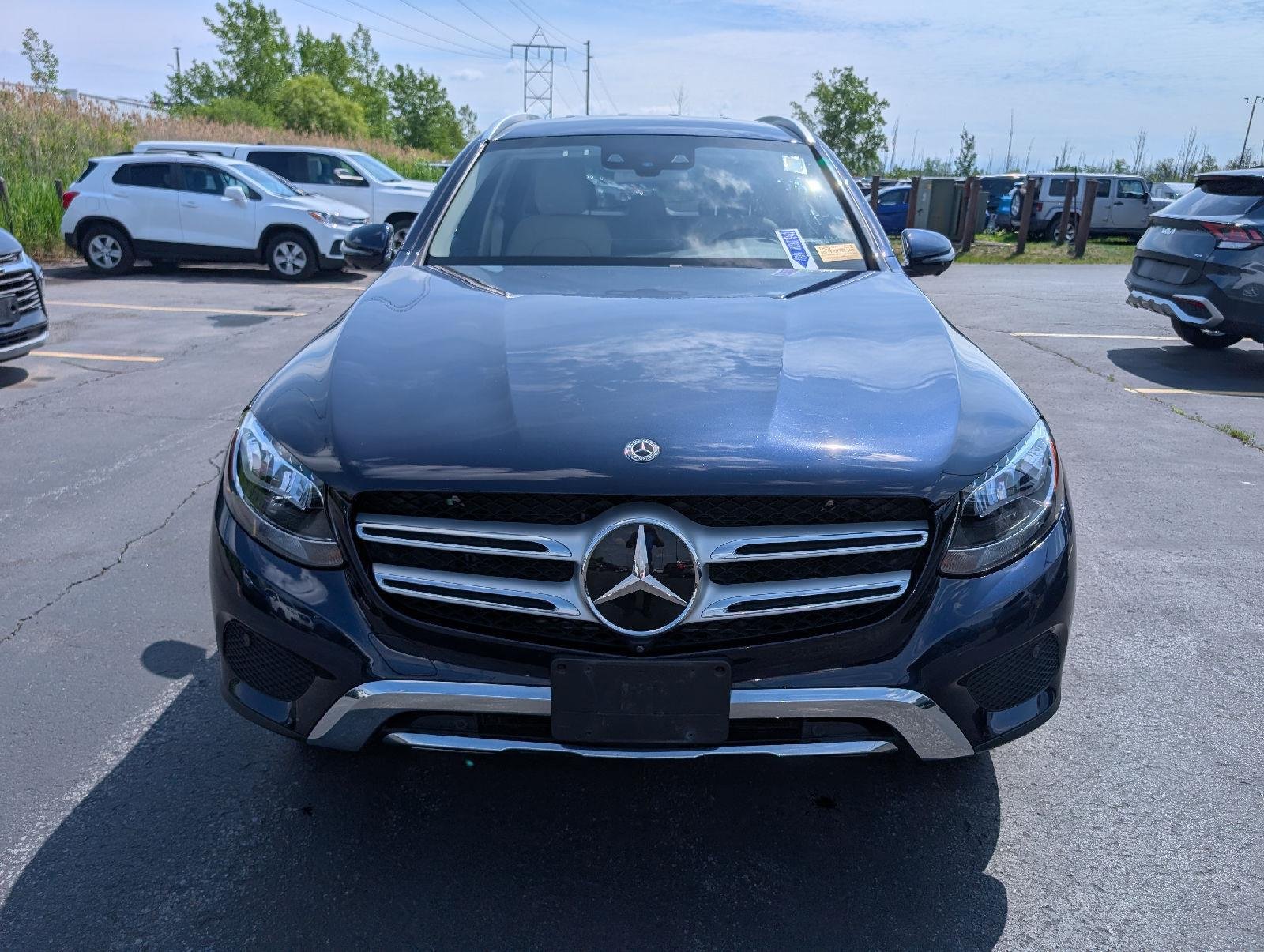 Used 2019 Lunar Blue Metallic Mercedes-Benz GLC 300 image 2