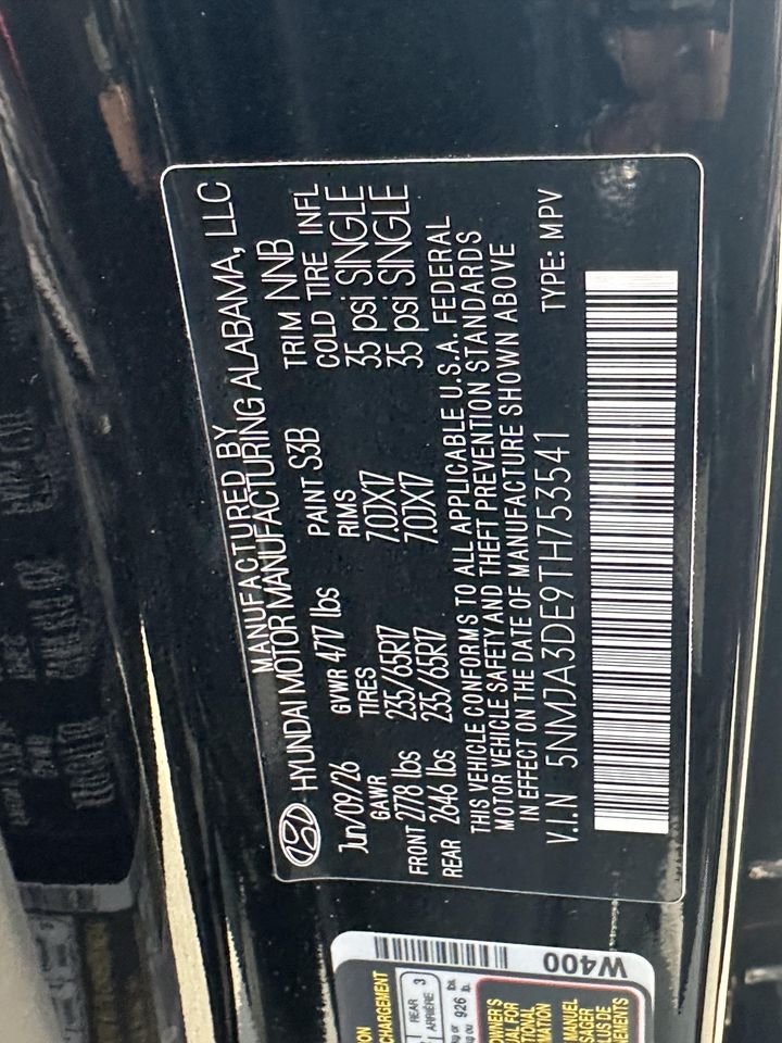 New 2026 Phantom Black Hyundai SE image 30