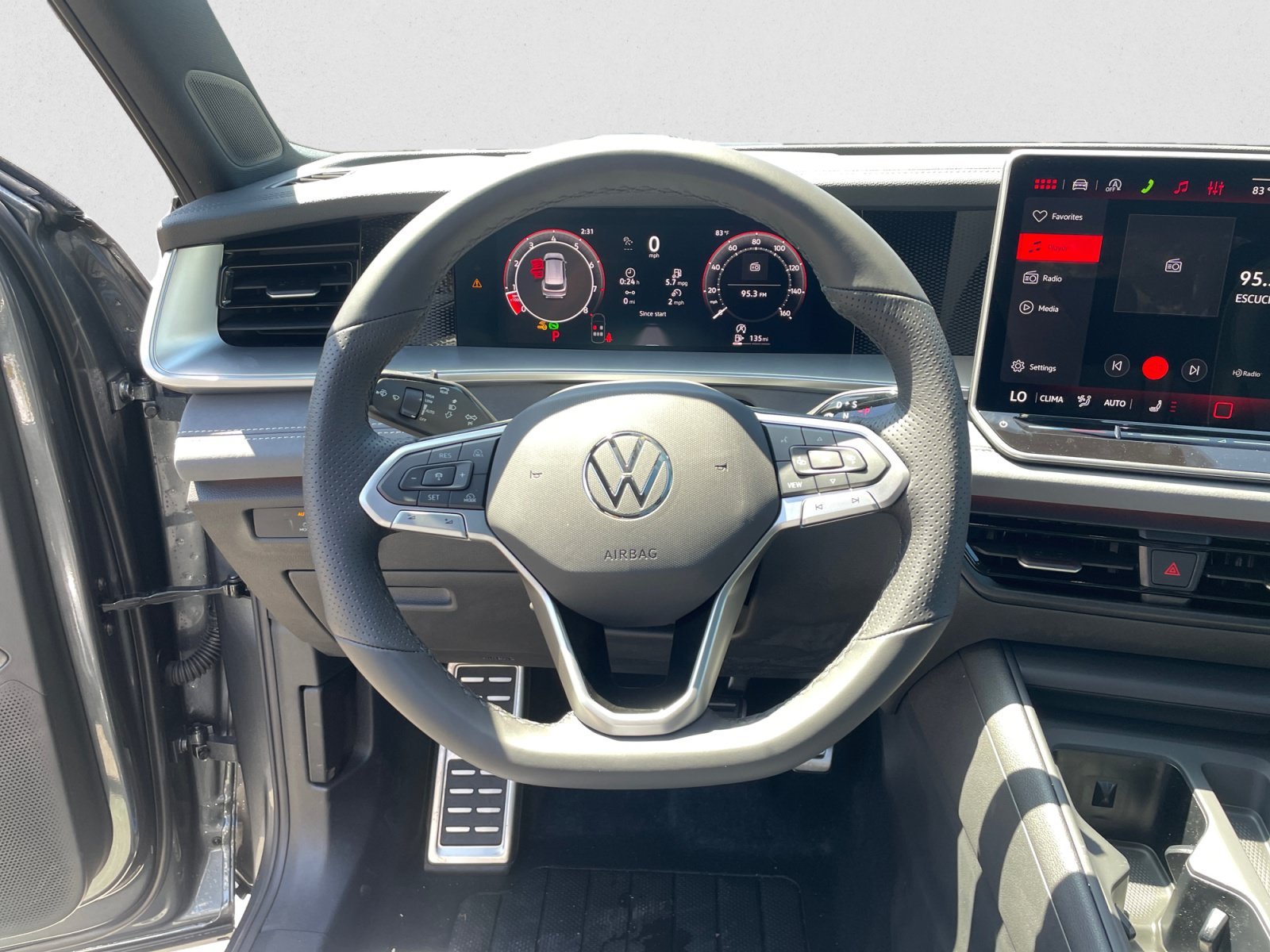 New 2026 Gray Volkswagen SE R-Line Black image 12