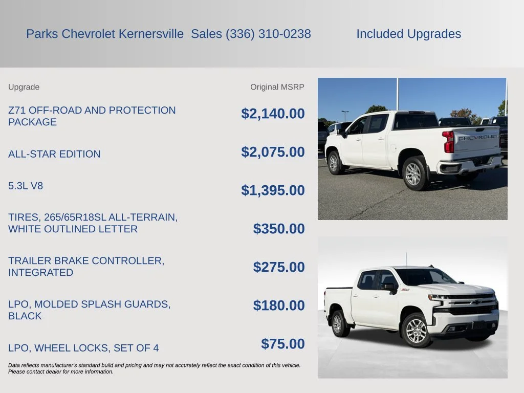 Used 2020 SUMMIT WHITE Chevrolet RST image 4