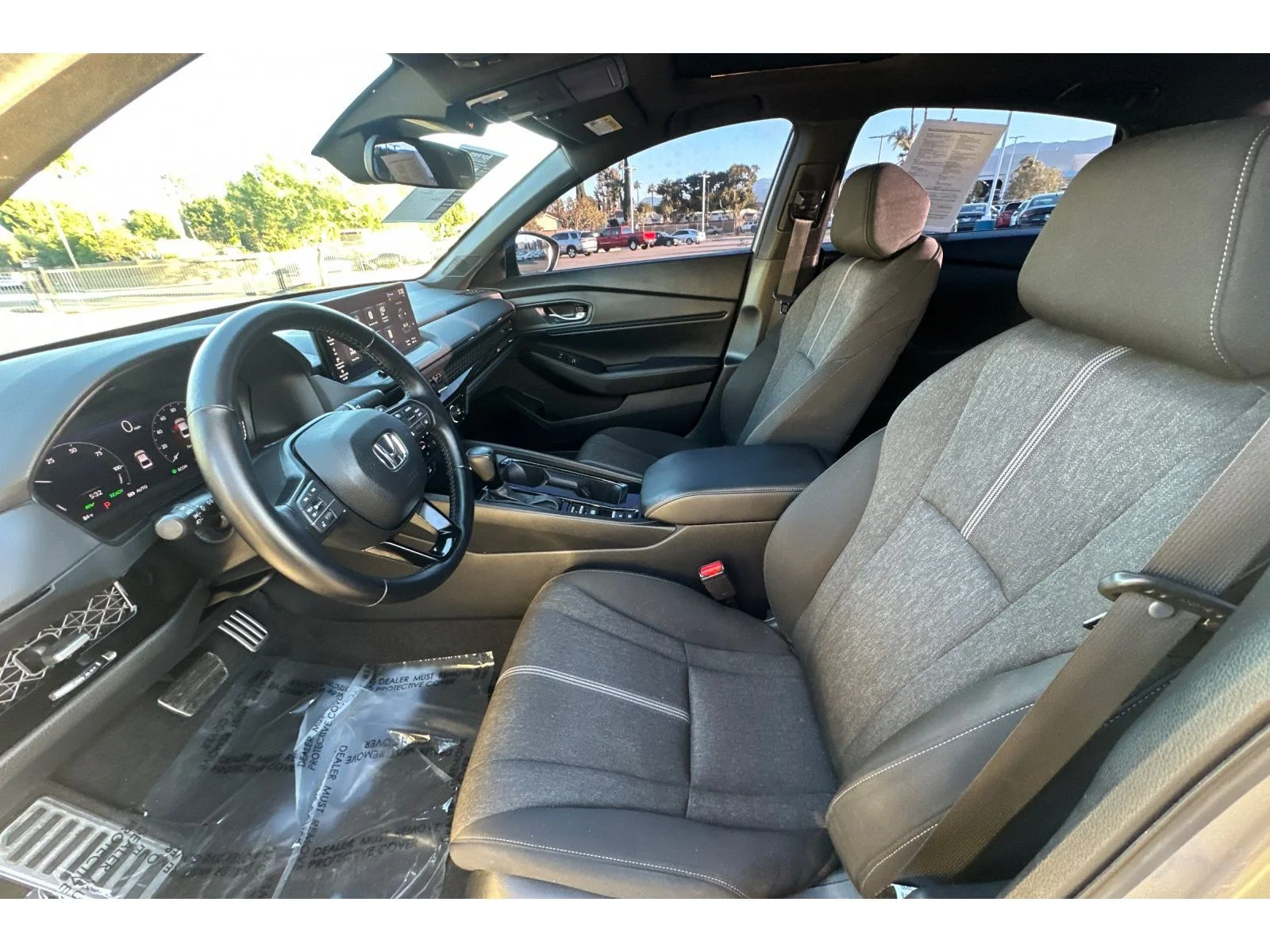 Used 2024 Solar Silver Metallic Honda Sport image 10