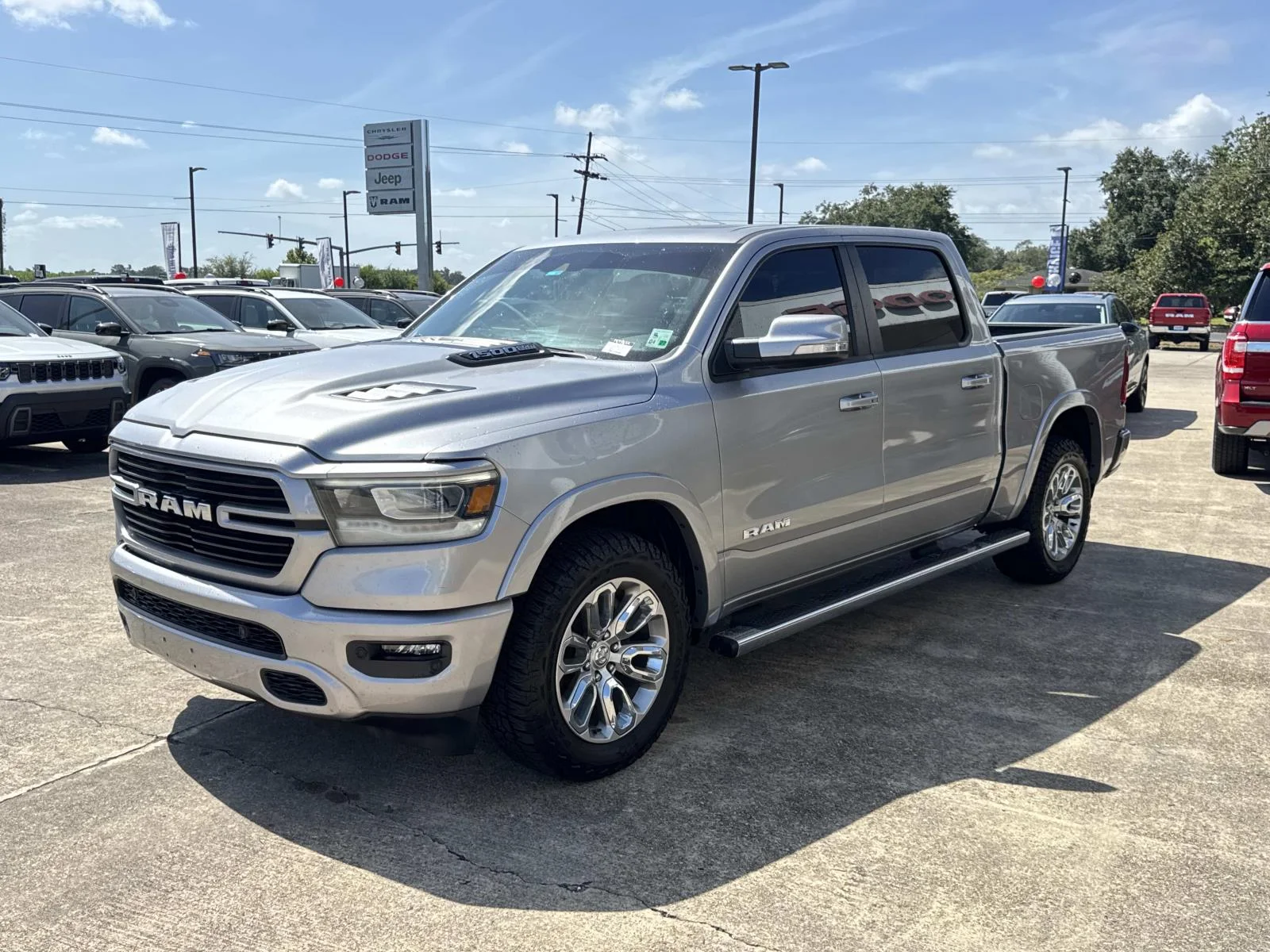 Used 2022 BILLET SILVER METALLIC CLEARCOAT Ram Laramie image 3