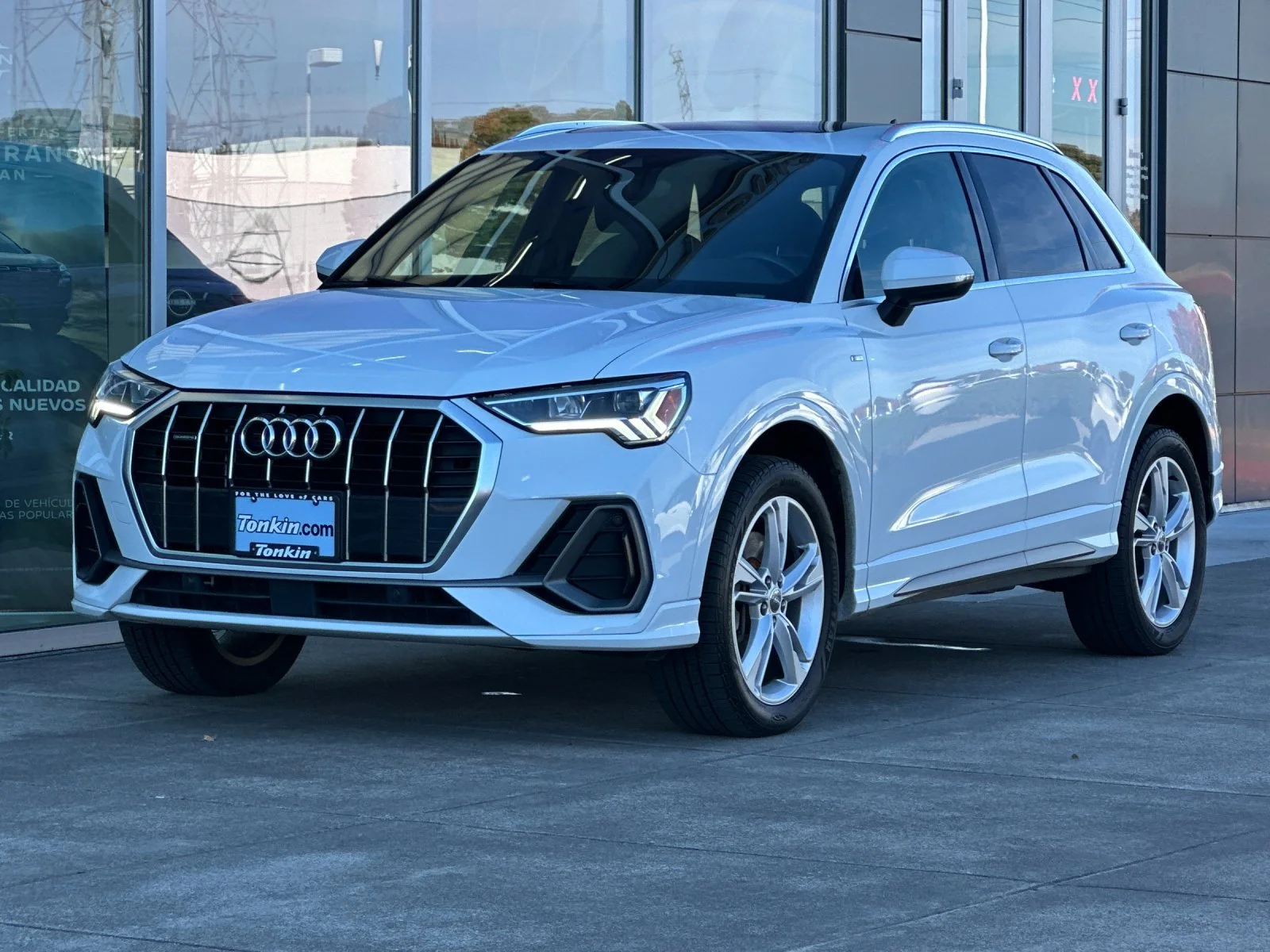 Used 2020 Glacier White Audi Premium Plus S line image 8