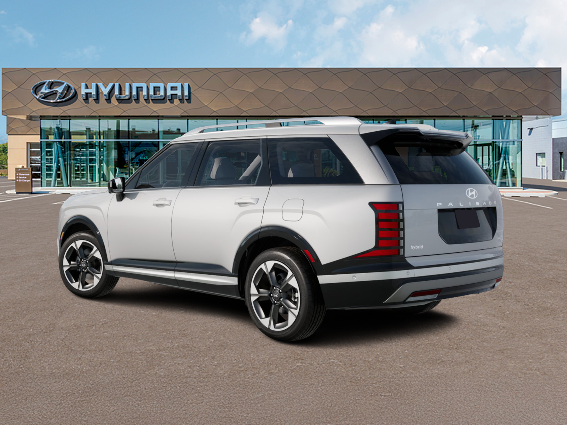 New 2027 Creamy White Pearl Hyundai Limited 7P image 4