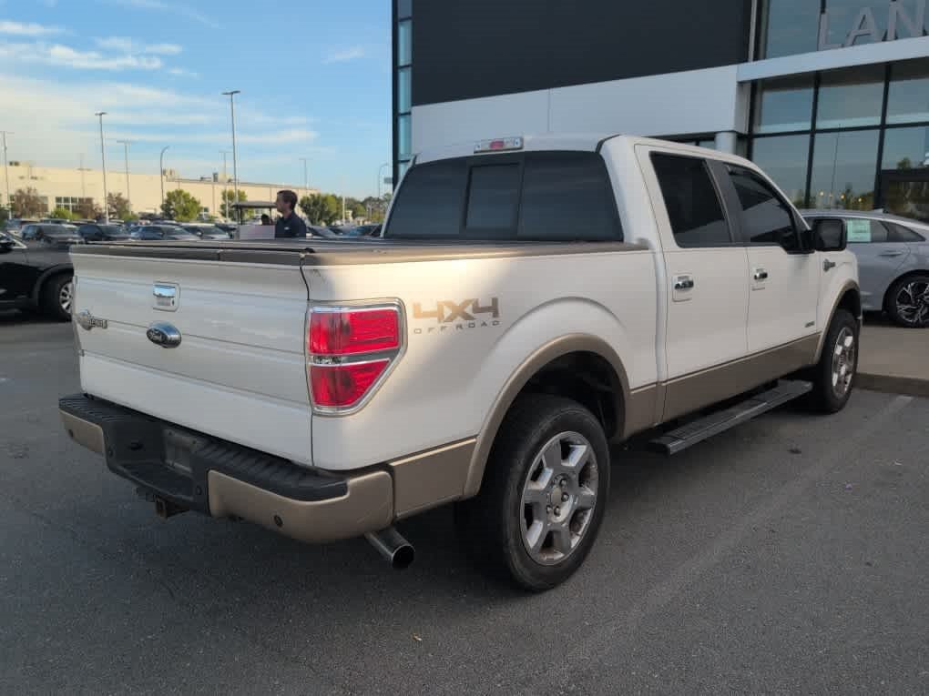 Used 2013 White Platinum Metallic Tri-Coat Ford King Ranch image 8