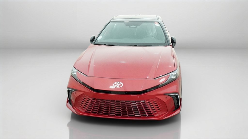 New 2026 Supersonic Red with Midnight Black Metallic roof Toyota XSE image 54