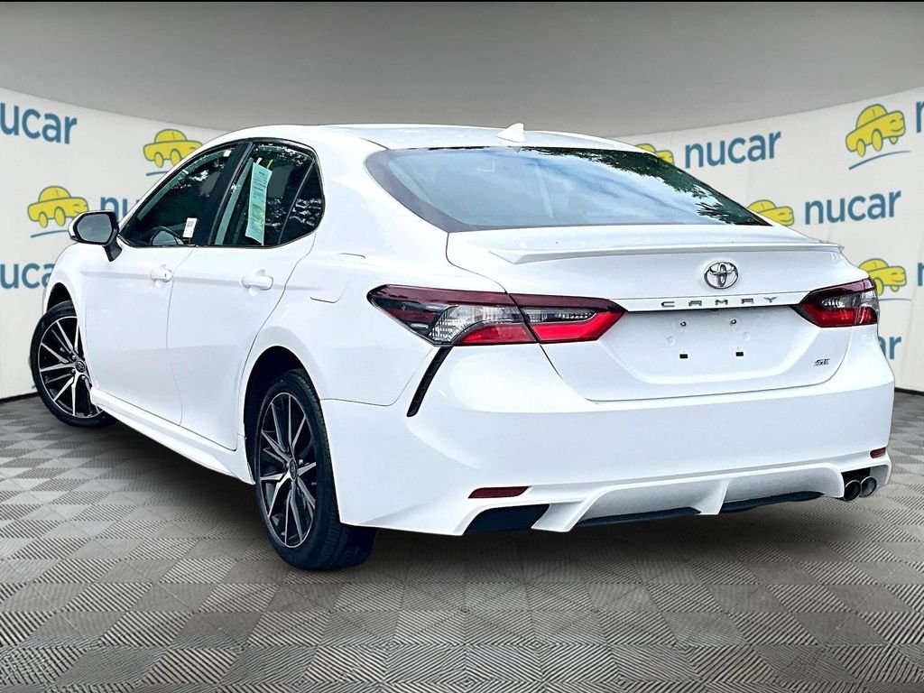 Used 2023 White Toyota SE image 2