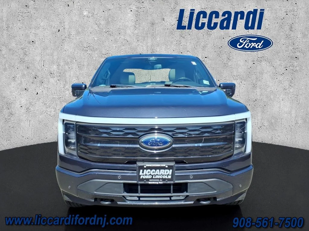 Certified 2022 Ford F-150 Lightning Platinum with VIN 1FT6W1EV0NWG07524 for sale in Watchung, NJ