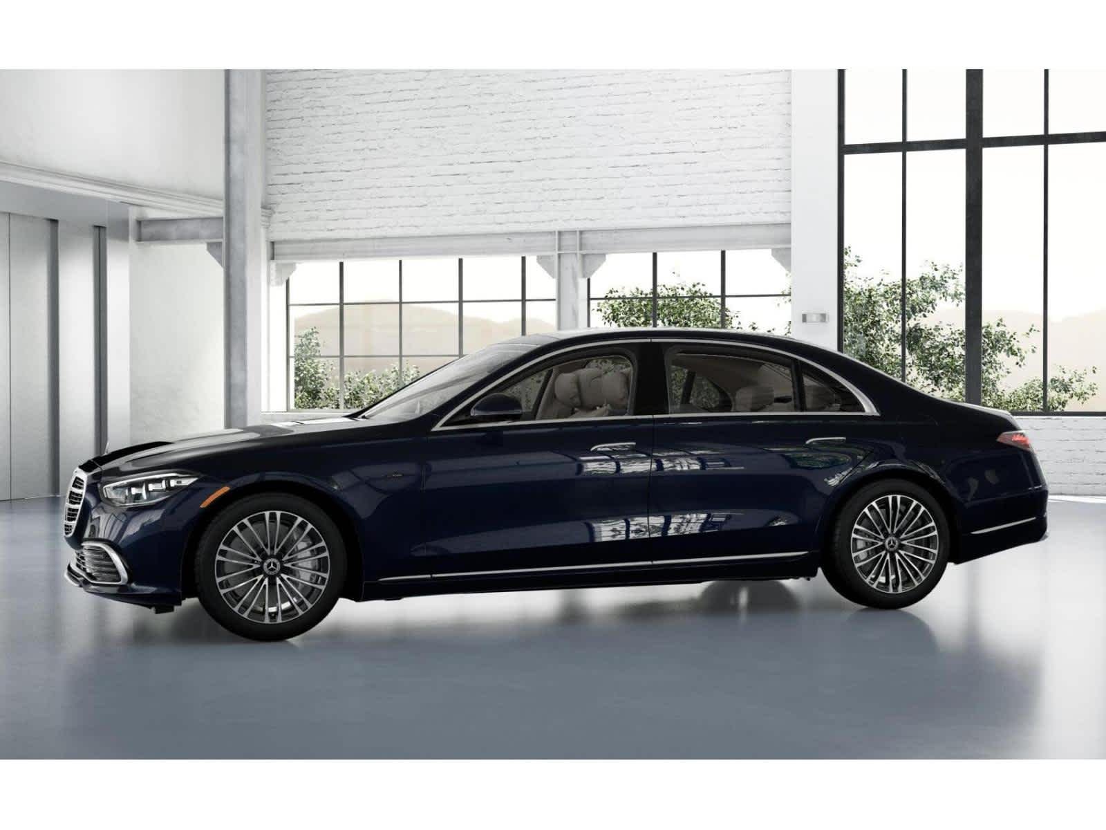 New 2025 Nautical Blue Metallic Mercedes-Benz S 580 image 35