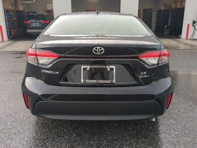 New 2026 Midnight Black Metallic Toyota Hybrid LE image 5