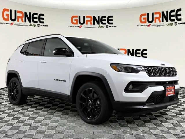 New 2026 Bright White Clear-Coat Exterior Paint Jeep Latitude image 2