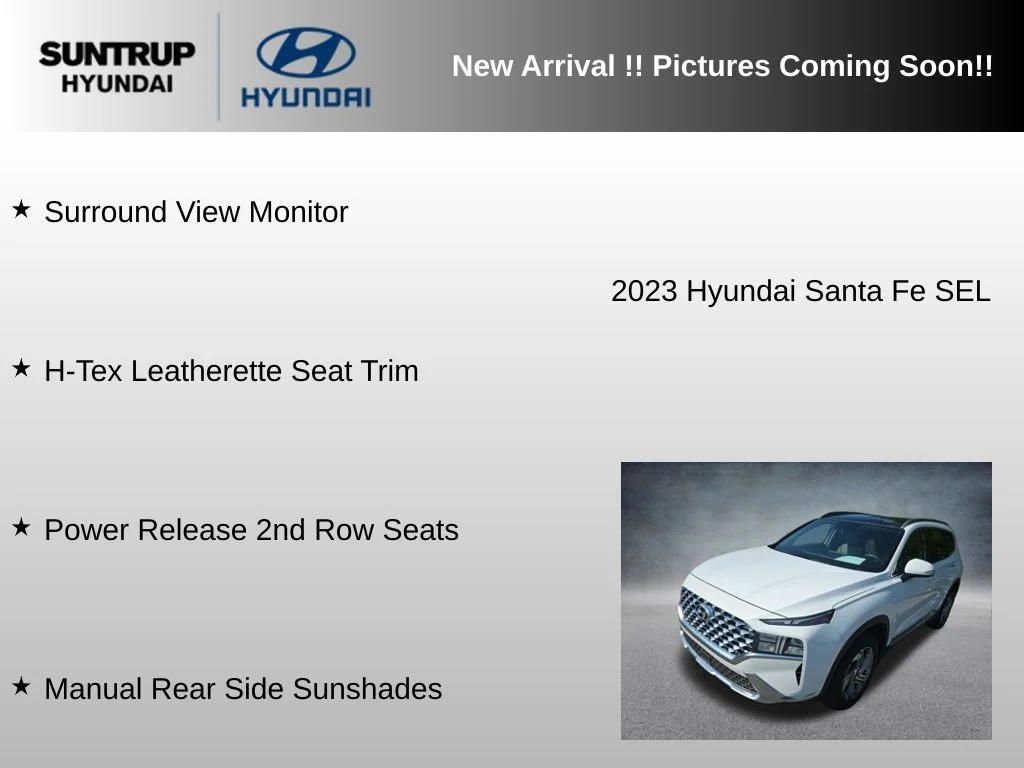 Used 2023 Serenity White Pearl Hyundai SEL image 10