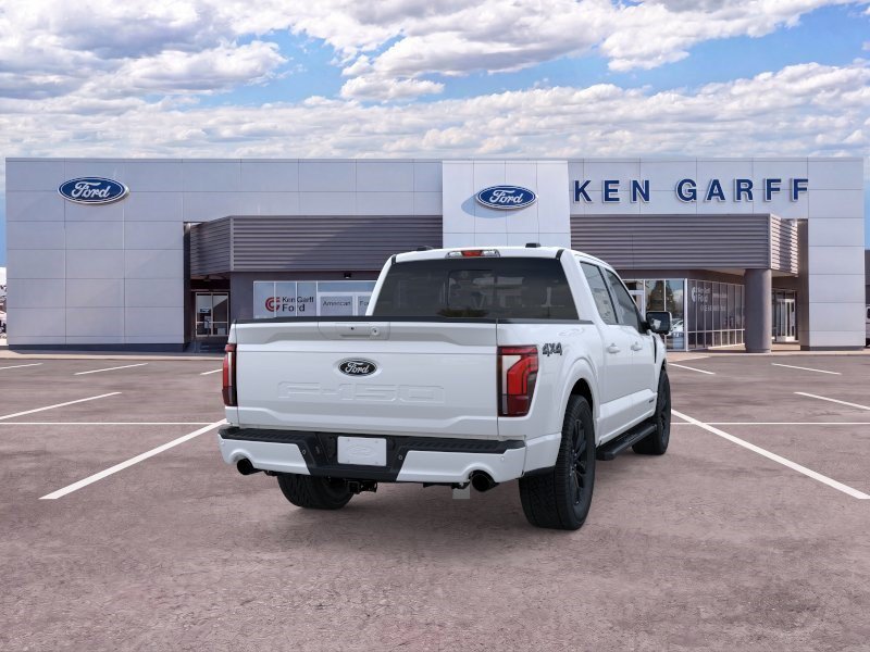 New 2026 White Metallic Ford LARIAT image 9