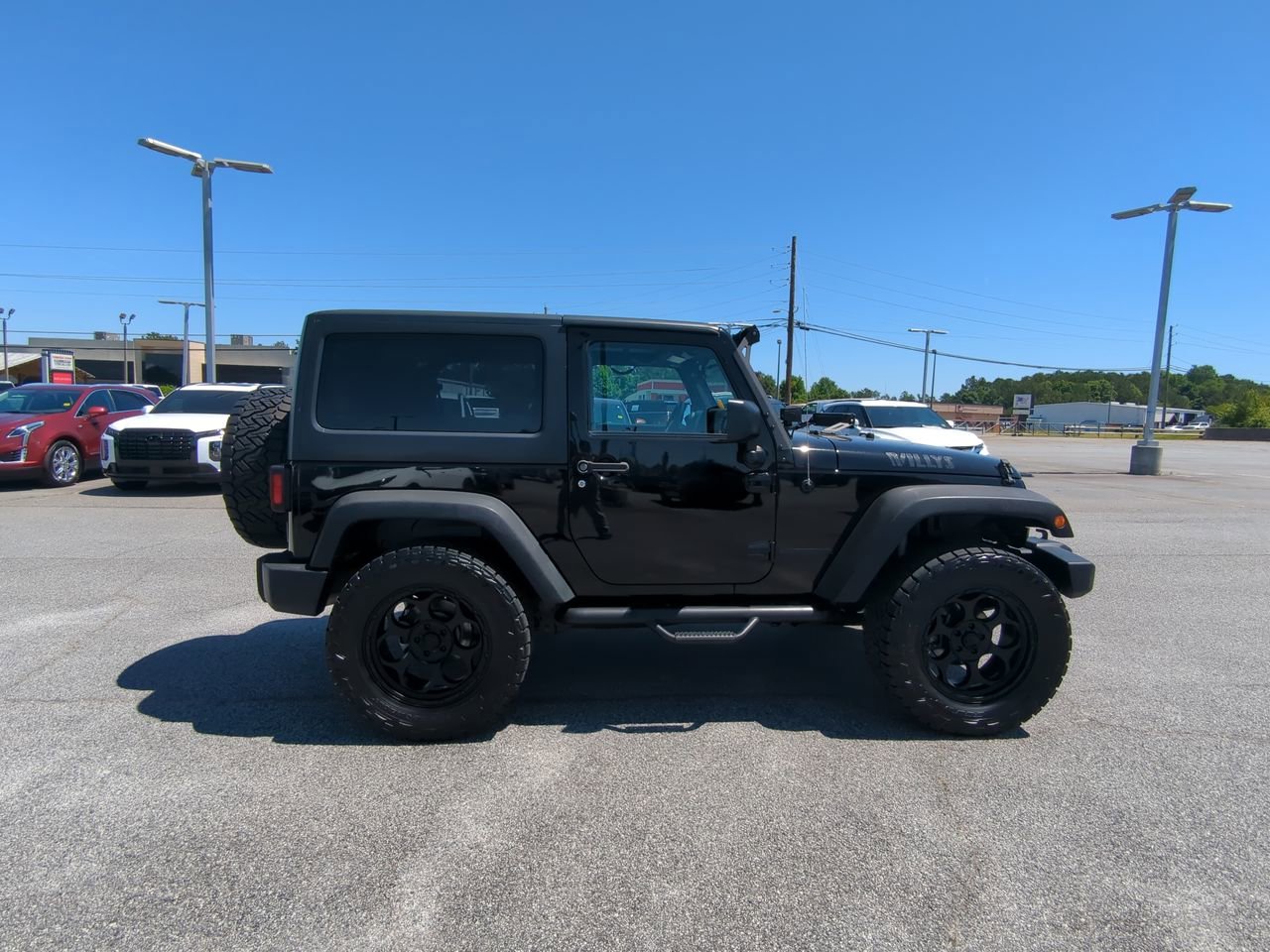 Used 2017 Black Jeep Willys Wheeler image 3
