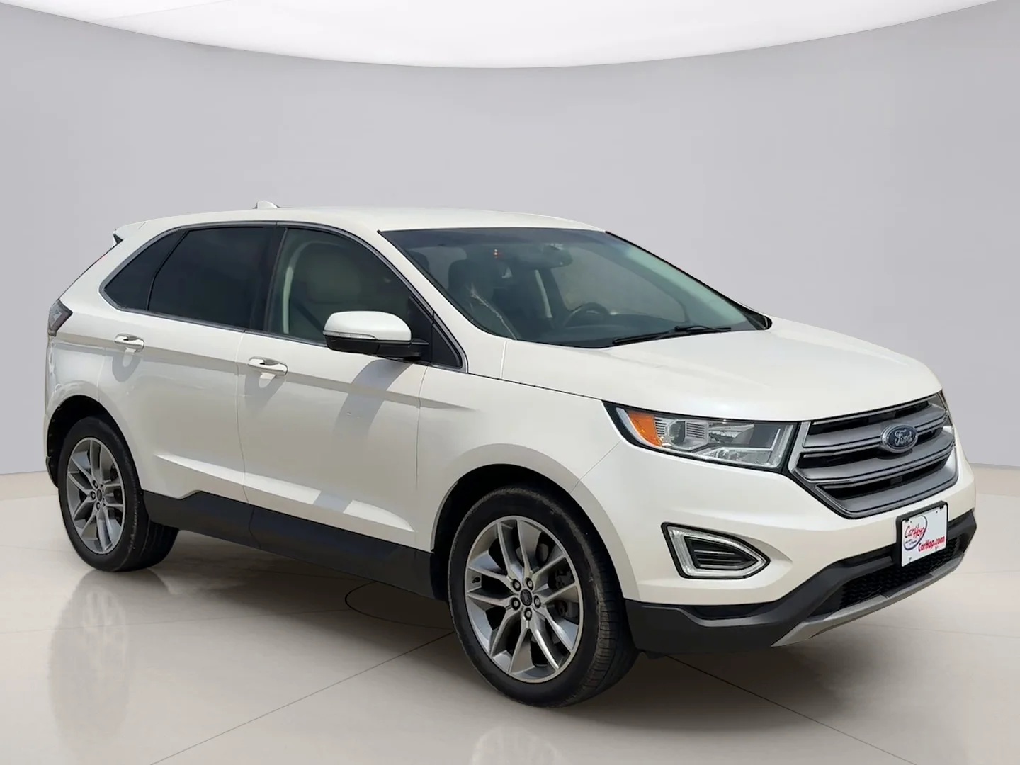 Used 2018 White Ford TITANIUM image 7