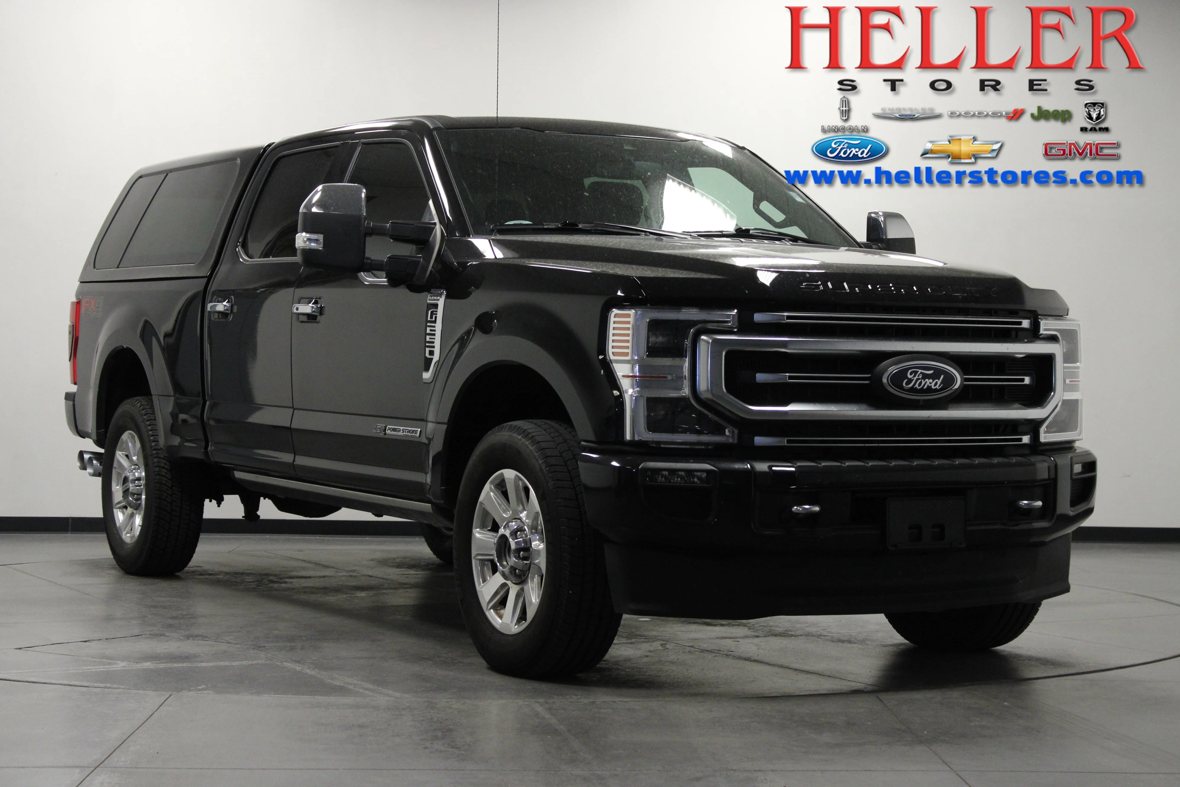 Used 2021 Agate Black Metallic Ford Platinum image 1
