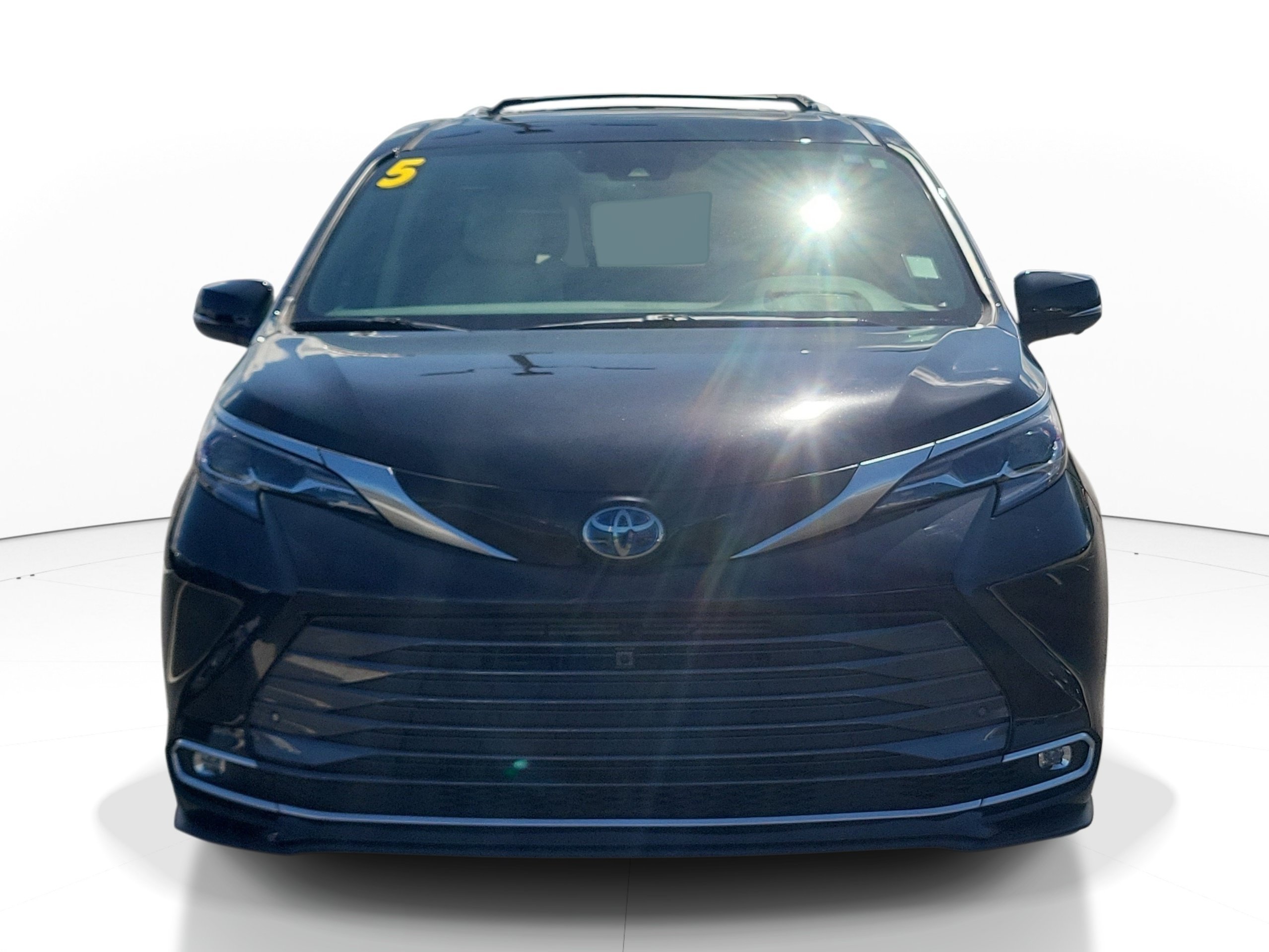 Used 2025 Midnight Black Metallic Toyota Platinum image 1