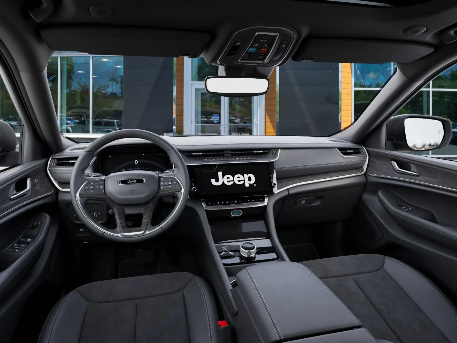 New 2026 Bright White Clear-Coat Exterior Paint Jeep Laredo Altitude image 14