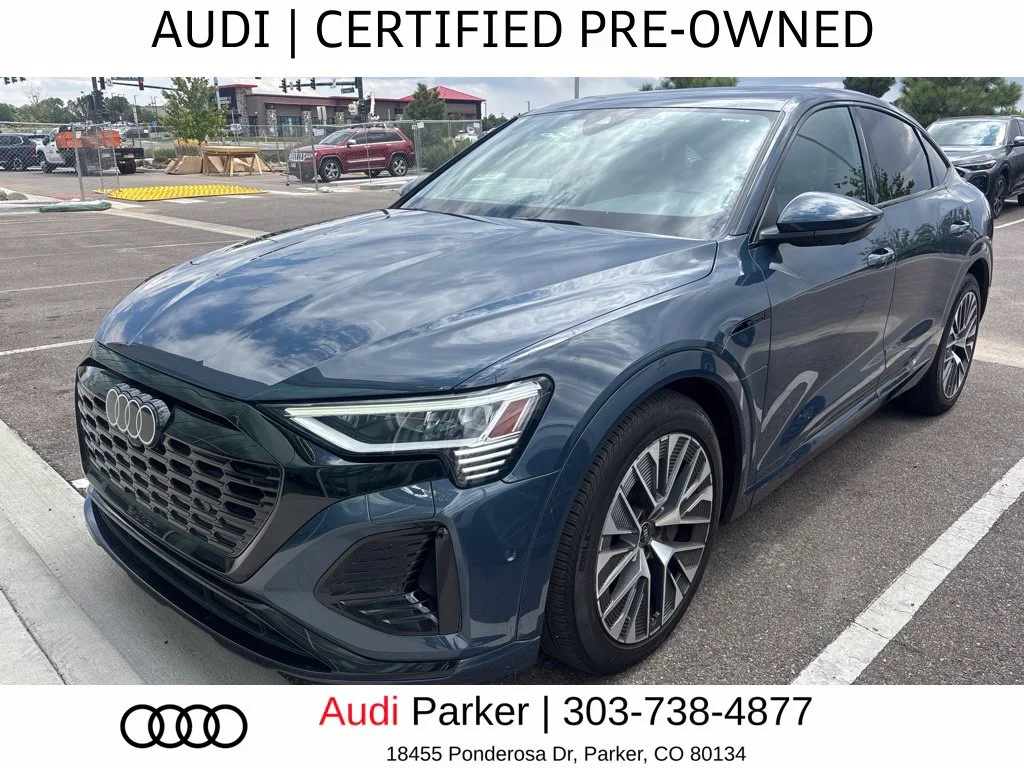 Used 2024 Blue Audi Premium Plus image 1
