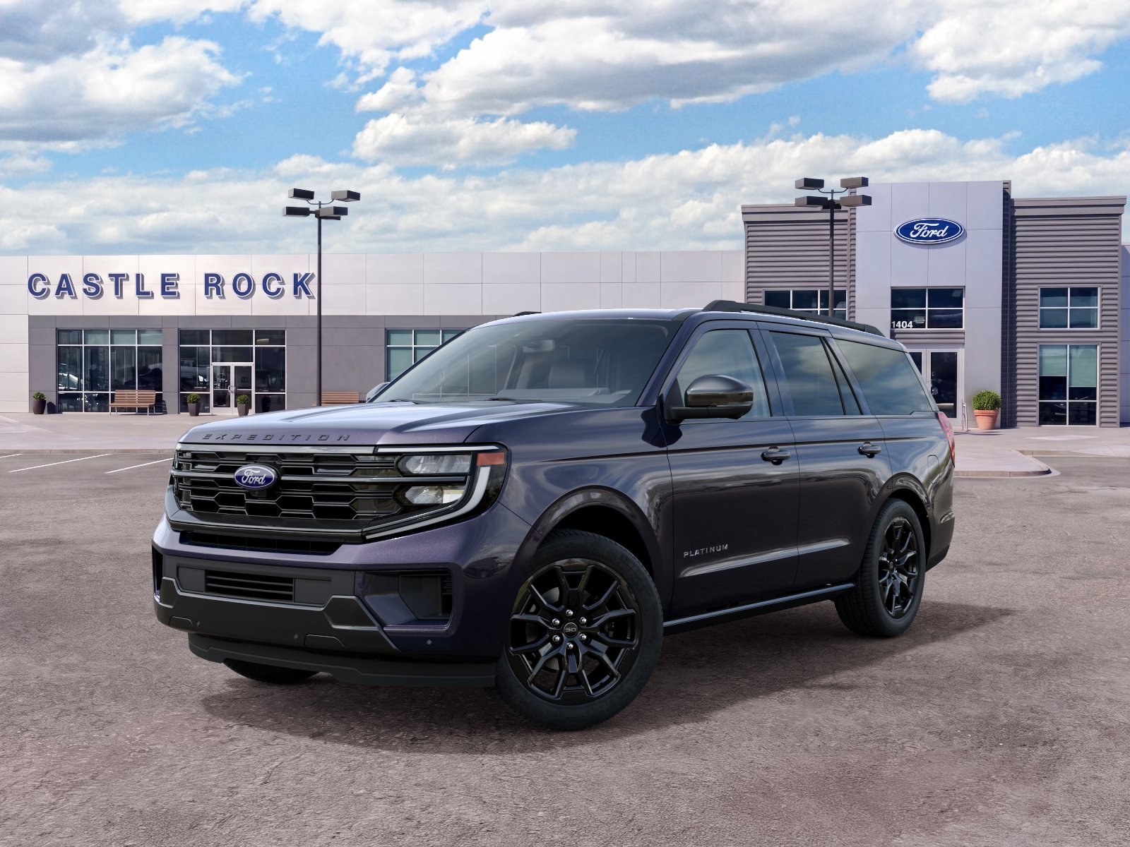 New 2027 Blue Ember Metallic Ford Platinum image 2