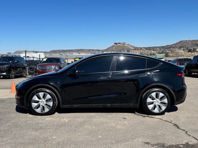 Used 2023 Tesla Model Y Long Range with VIN 7SAYGAEE5PF947395 for sale in Castle Rock, CO