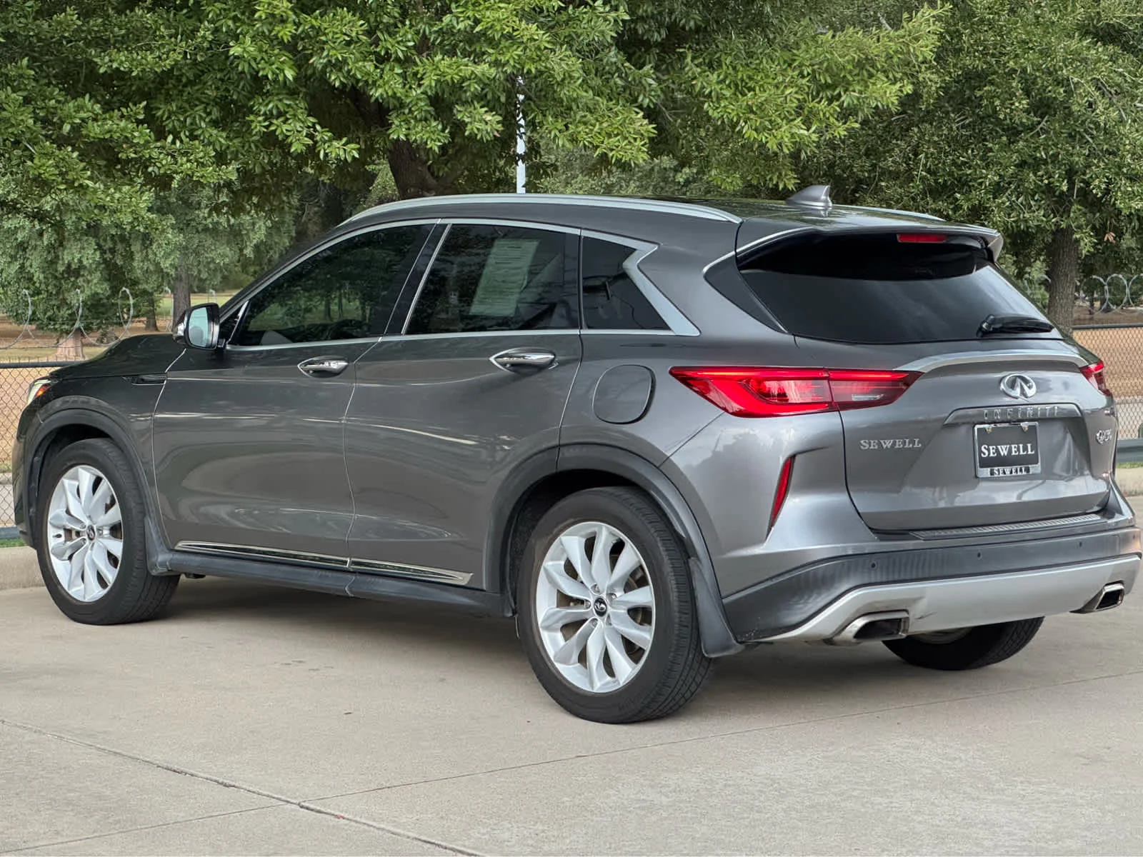 Certified Used 2019 Graphite Shadow INFINITI ESSENTIAL image 8