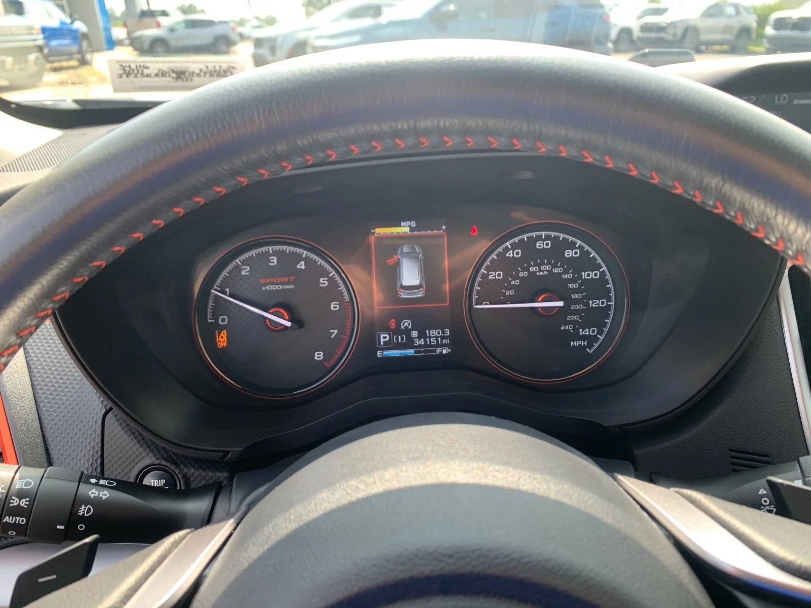 Used 2021 Blue Subaru Sport image 28