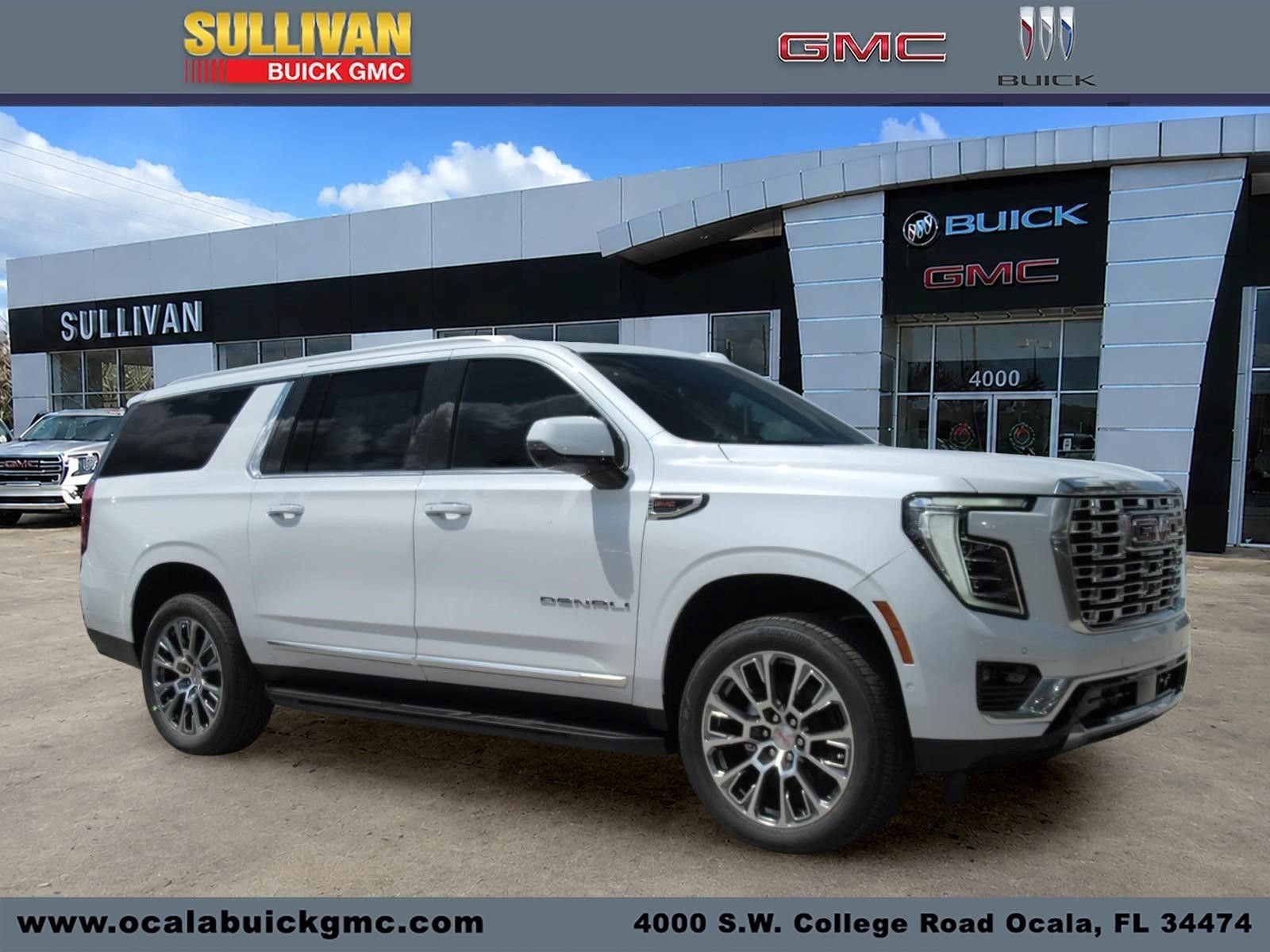 New 2026 Glacier White Tricoat GMC Denali image 1