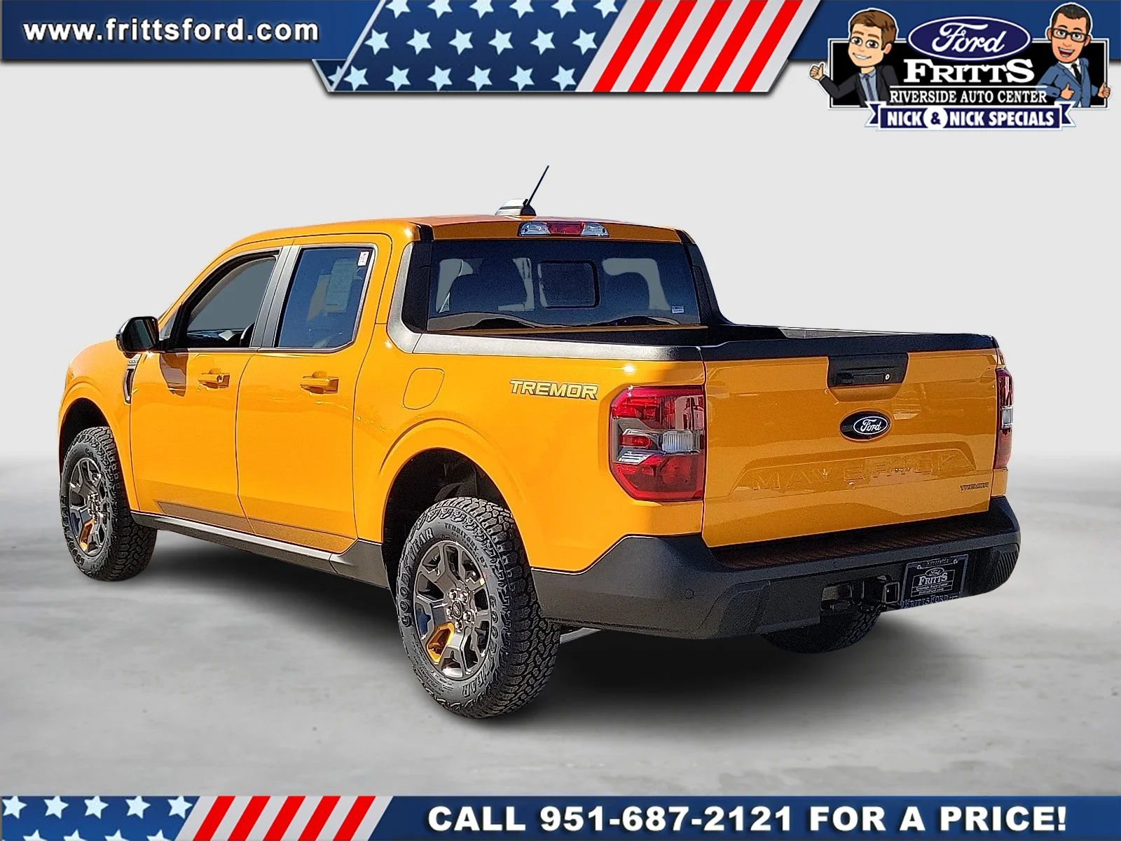 New 2026 Orange Fury Metallic Tri-Coat Ford Tremor® image 2